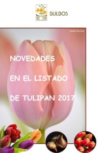 Listado de tulipanes 2017